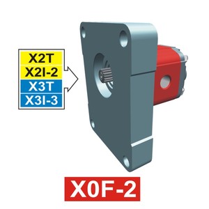 VIVOIL多联泵XF004–STANDARD FINAL PUMP ø36.5 FLANGE