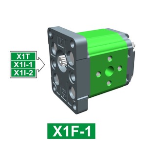 VIVOIL多联泵XF101–STANDARD FINAL PUMP ø25.4 FLANGE