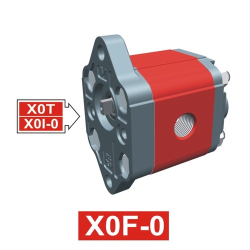 VIVOIL多联泵XF001–STANDARD FINAL PUMP ø22 FEMALE FLANGE