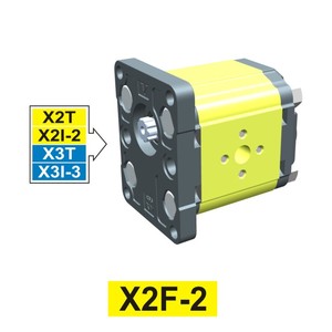 VIVOIL多联泵XF201–STANDARD FINAL PUMP ø36.5 FEMALE FLANGE