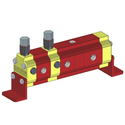 VIVOIL分流器RV-0N – FLOW DIVIDERS WITH SINGLE PHASE CORRECTION AND ANTI-CAVITATION VALVES + MOTOR