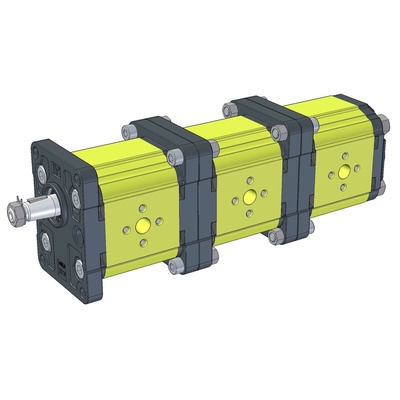 VIVOIL多联泵9M201–STANDARD MULTIPLE PUMP ø36.5 FLANGE